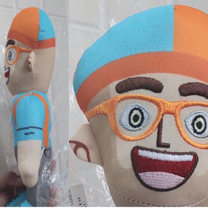 Boneka blippi import blippi 28cm hadiah ulang tahun
