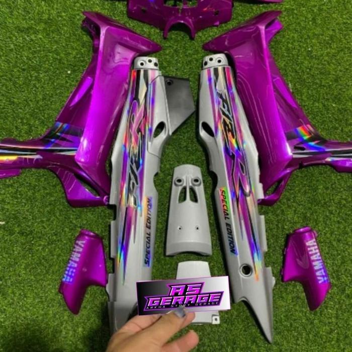 STRIPING VARIASI FIZ R HOLOGRAM MAGENTA FIZ R LIMITED EDITION