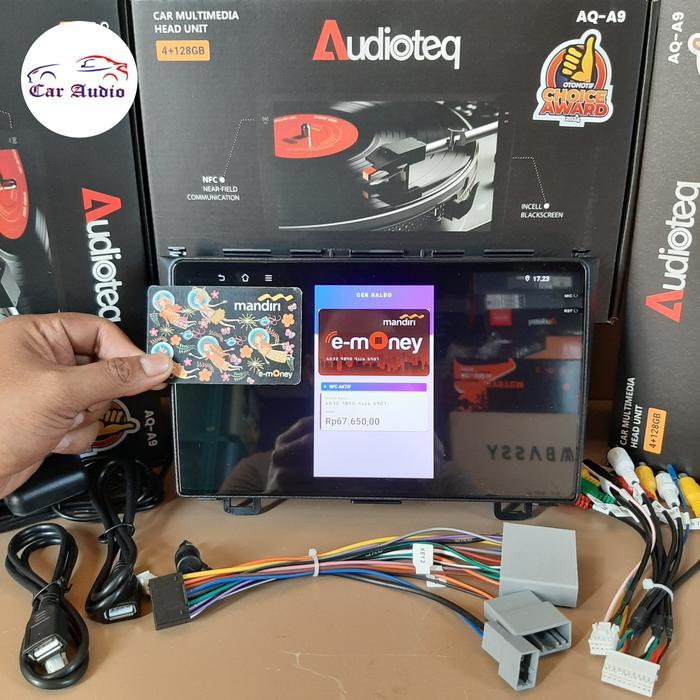 HEAD UNIT ANDROID HONDA CRV 2006 - 2011 ANDROID 9 INCH RAM 4/128 GB - NFC - ANDROID AUDIOTEQ NFC