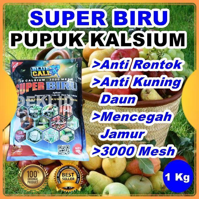 Pupuk Kalsium Super Biru 99% Plus Magnesium Boron