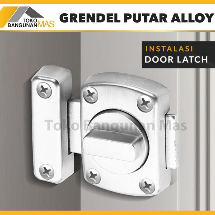 "New" Grendel Putar Soligen / Grendel Slot Pintu Jendela / Grendel WC PUTAR