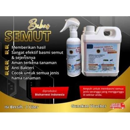 ` PEMBASMI SEMPROT CAIRAN SEMUT PAKET BUNDLE 1000ML+250ML RACUN SEMUT RUMAH RACUN HAMA TANAMAN RACUN