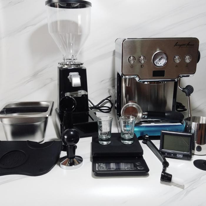 Paket Murah Mesin Kopi Espresso Kedai kopi / Rumahan Lengkap