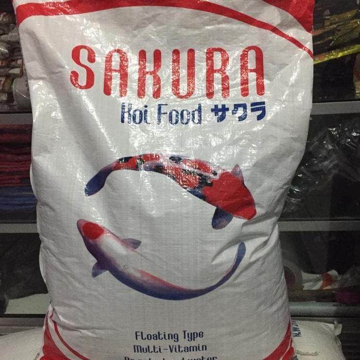 Pelet Ikan Koi - Pakan Ikan Koi Merk Sakura