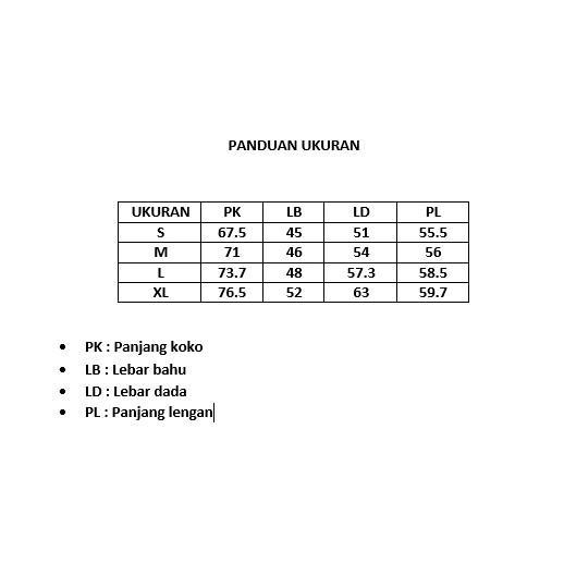 Baju Koko Ammu Busana Muslim Pria Original Merah Bata