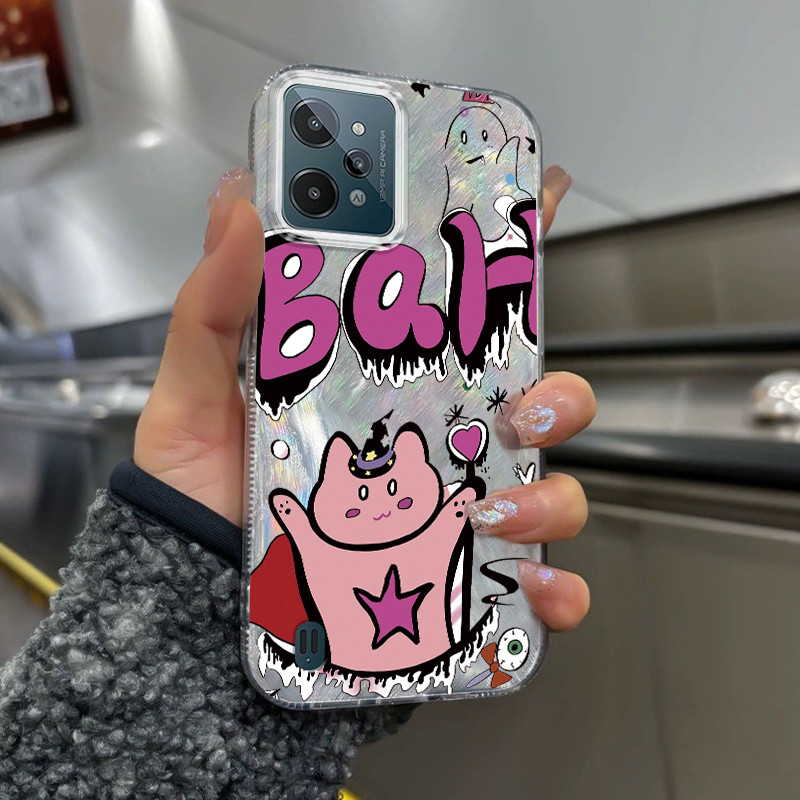 Casing Hp Untuk Realme C31 Case Casing HP Softcase ponsel silikon tahan jatuh transparan camlet Kasi