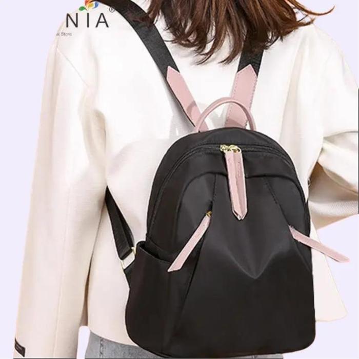 Oneda Bag - Pna Tara Water Resistant Ransel Korea Tas Wanita Punggung Kantor Kerja Sekolah Kuliah