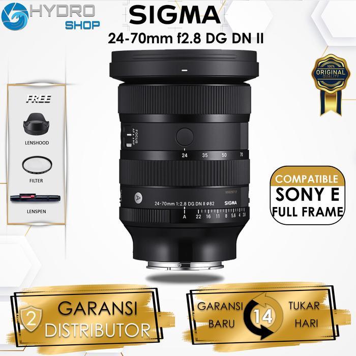 Sigma 24-70mm f2.8 DG DN II FULL FRAME FOR SONY E / Sigma 24-70mm f2.8 DG DN II FOR Sony