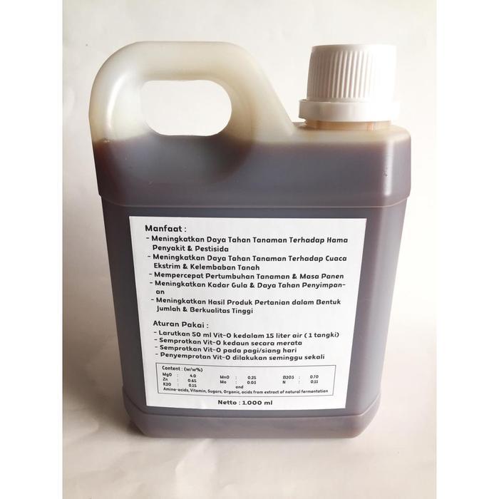 Terangbenderangshop Vit-O Vit O Pupuk Vitamin Tanaman Bunga Super Vitamin Organik 1 Liter