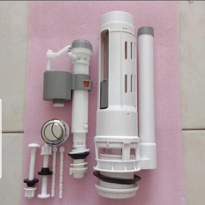 SATU SET ALAT PELAMPUNG CLOSET DUAL FLUSH TYPE ALL TOTO,INA,AMSTAR