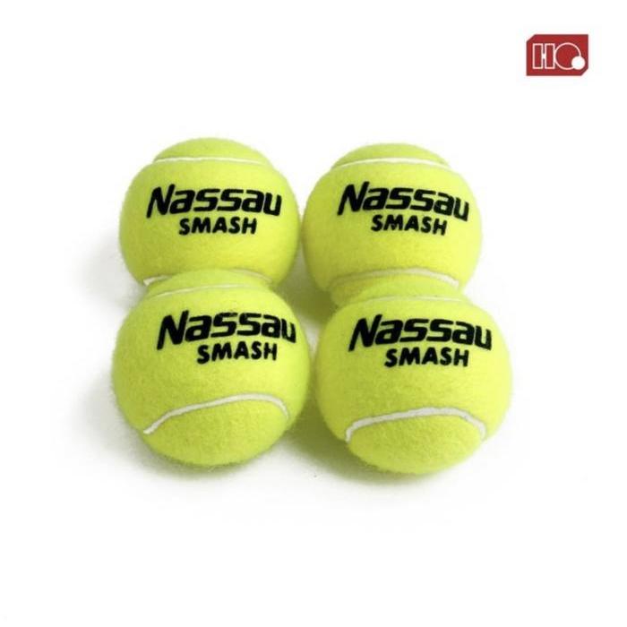 Bola Tenis Tennis Nassau Smash (Nassau Smash) Isi 4 Original