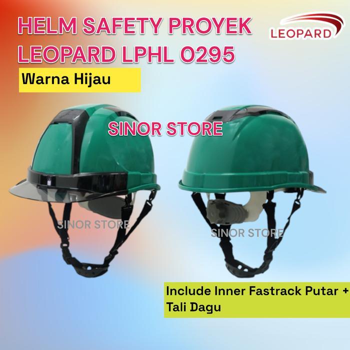 Helm Safety Proyek Abs Leopard Fastrack Model Topi 0295