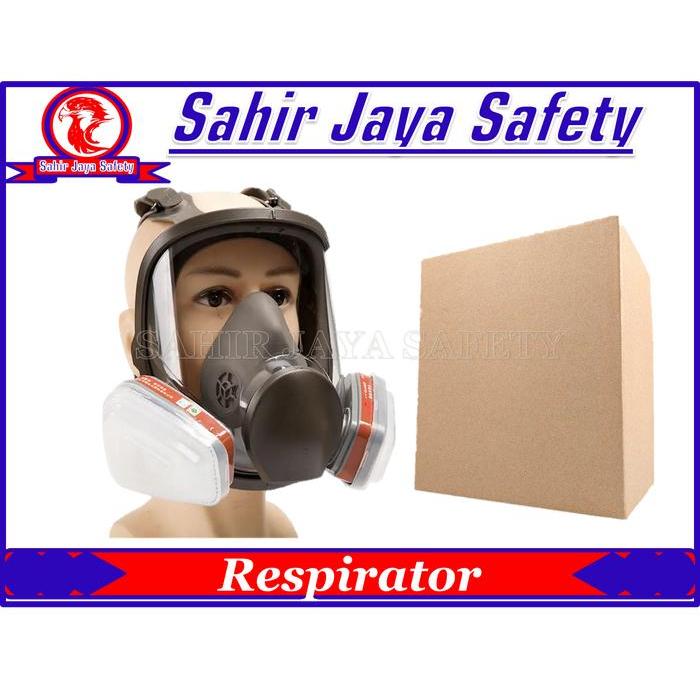 Masker Gas Respirator Full Face Masker Chemical Masker Full face
