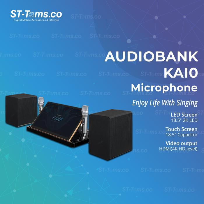 Audiobank KAIO / KA10 / KAI0 Karaoke All In One 6in1 Simple Home Karaoke Microphone Wireless Mic
