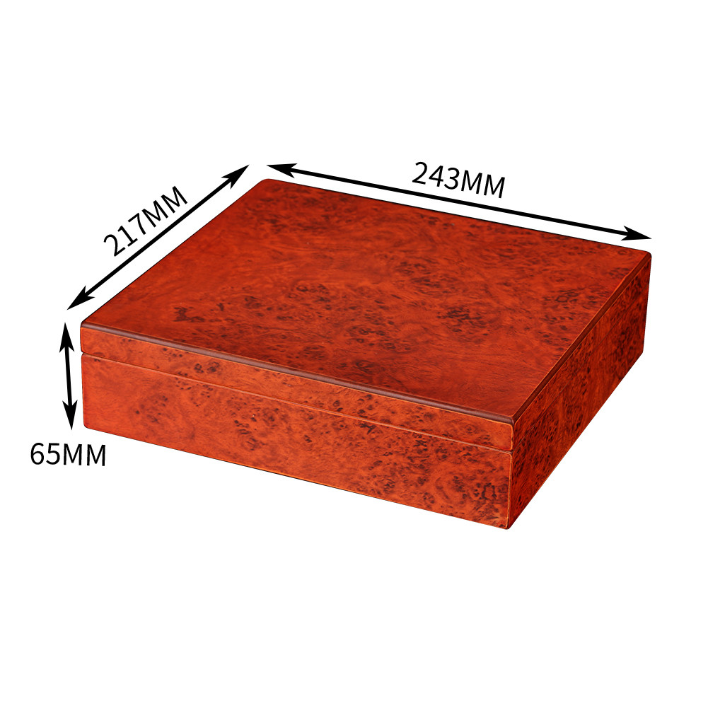 " Charuto Cedar Wood Travel Humidor Puro Box Cigar Case W/ Hygrometer "