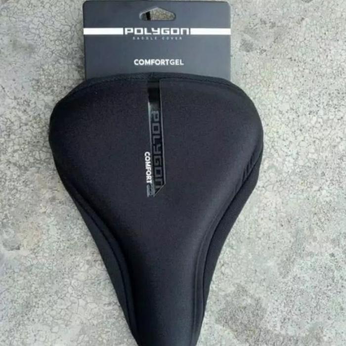 COVER SADEL SEPEDA POLYGON COMFORT GEL SARUNG JOK EMPUK ORIGINAL