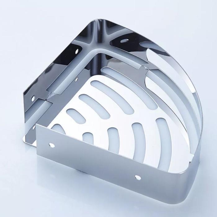 Rak sudut Stainless /Rak Serbaguna Minimalis