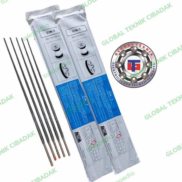 Kawat Las Ancuran Cin3 2.6 Mm Nikko Steel (Kemasan 1 Kg) Cin-3 2.6 Mm