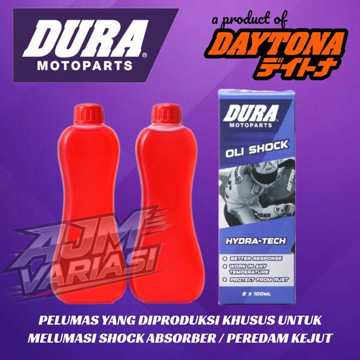 Terbaru Paket Seal Shock + Oli Shock Dura By Daytona Beat, Vario, Genio, Scoopy, Revo, Supra,