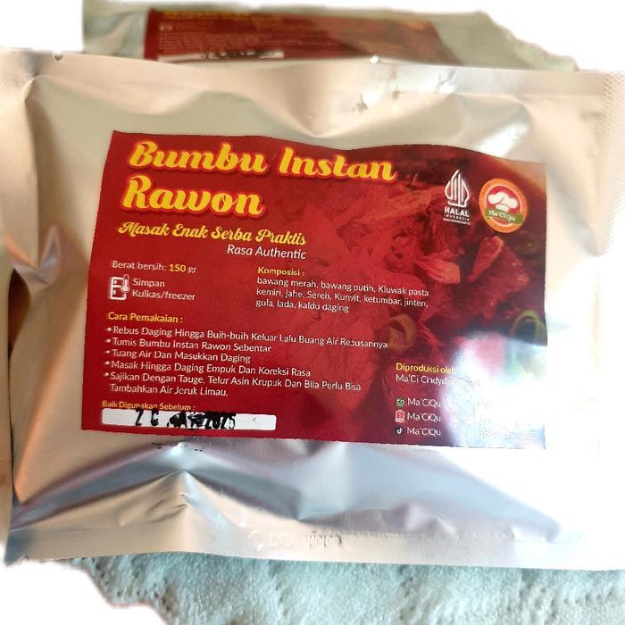 Bumbu instan Rawon 150g, praktis, masakan khas Surabaya Ma'CiQu