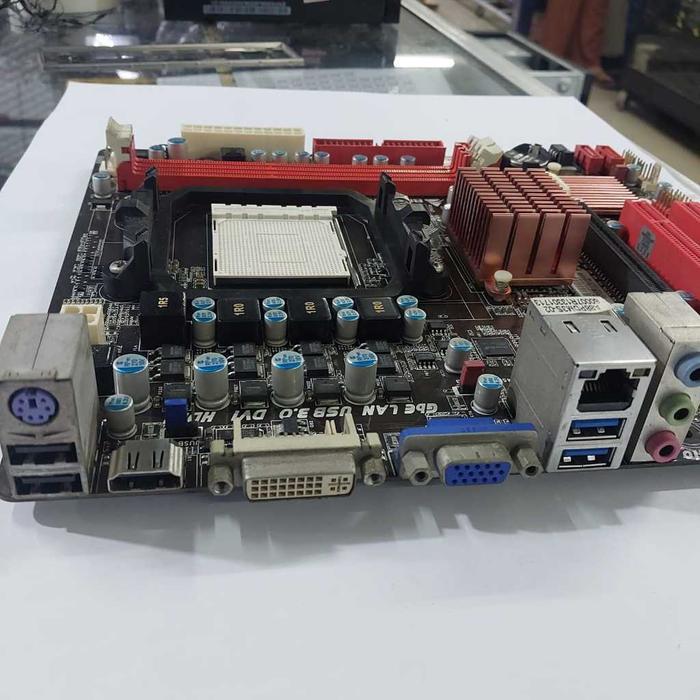 mainboard AMD am3 Biostar A880G+ ddr3 hdmi MURAH minus SLOT RAM