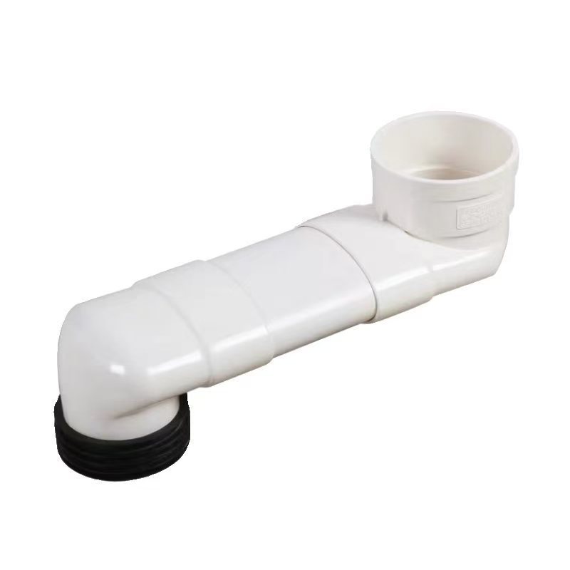 1Set Flexible Offset Toilet Flange Extension Drain Pipe Toilet Flange Extender Toilet Shifter Device