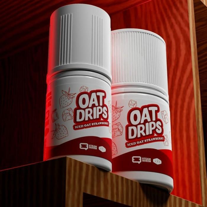 BV OAT DRIPS V8 ICED OAT STRAWBERRY 60ML BY JVS