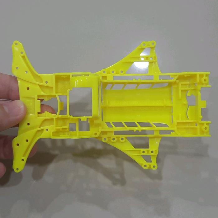 Chassis FMA Kuning Fluorescent Ori Tamiya Chassis FMA Kuning Ori