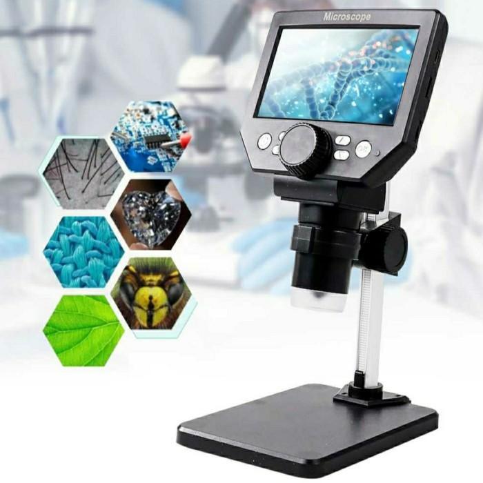 KKMOON Mikroskop Digital USB dengan Monitor & Stand - G1000