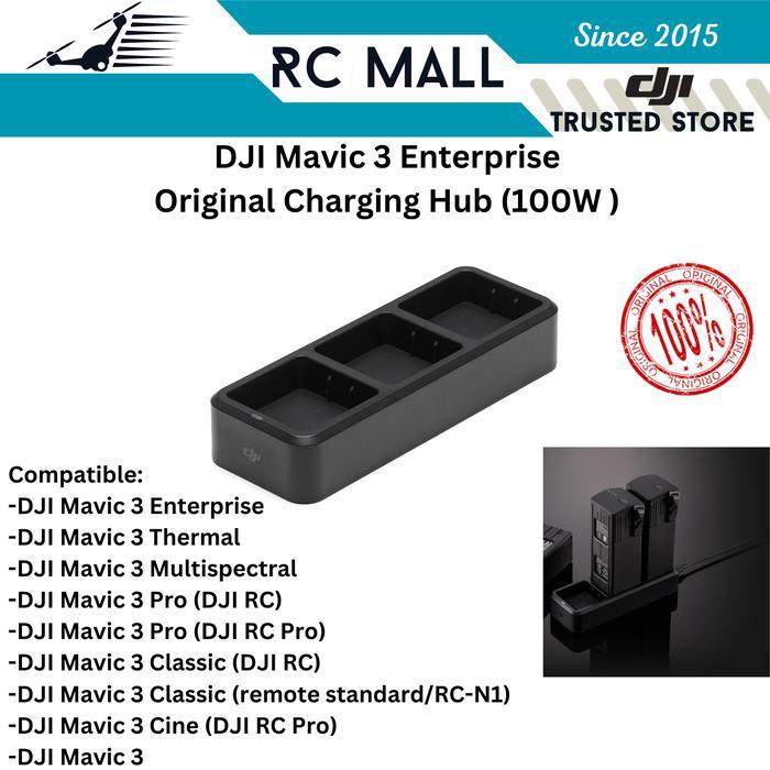 Battery Charging Hub 100W DJI Mavic 3 Pro DJI Mavic 3 Enterprise DJI Mavic 3 Thermal DJI Mavic 3