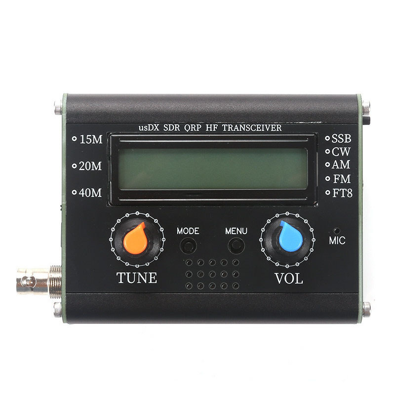 5W USDX SDR QRP HF TRANSCEIVER 3-BAND AMATEUR RADIO WITH MICROPHONE SHORT-WAVE RADIO FOR HAM RADIO