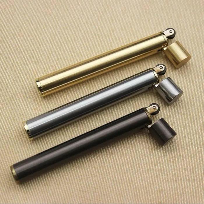 Korek Api Mini Kecil Tipis Unik Keren Isi Ulang Gas - Stick Lighter Ultra Thin Slim Tbk