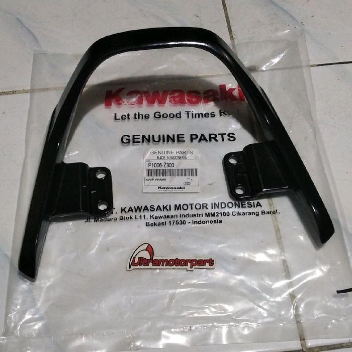 GRIP FRAME BEHEL BRACKET BRAKET PEGANGAN BELAKANG MOTOR KAWASAKI NINJA 150 NINJA150 RR SE ORIGINAL
