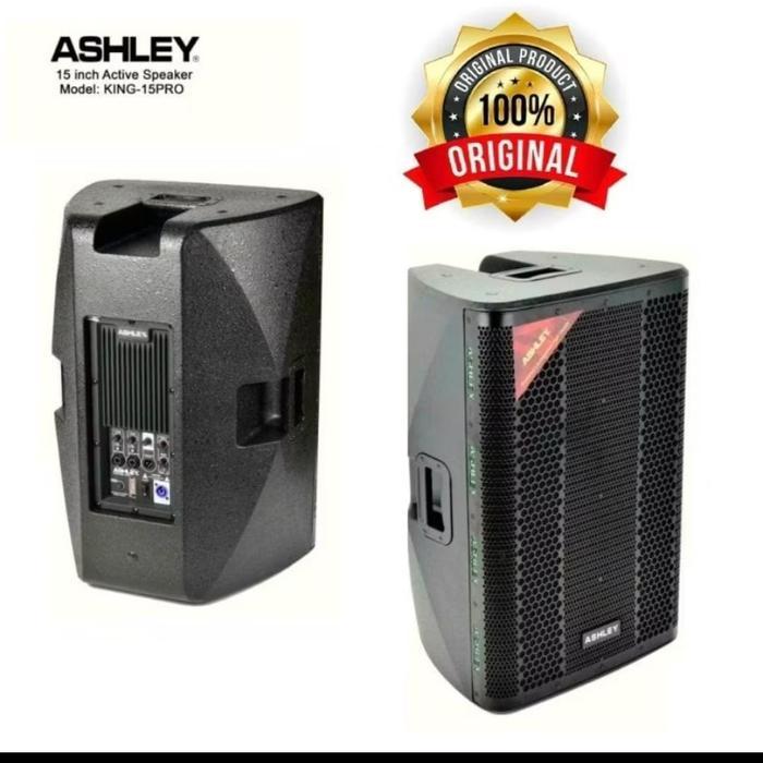 SPEAKER AKTIF ASHLEY KING 15PRO 15INCH SPEKER SPIKER ACTIVE ASHLEY KING 15 PRO 100% ORIGINAL