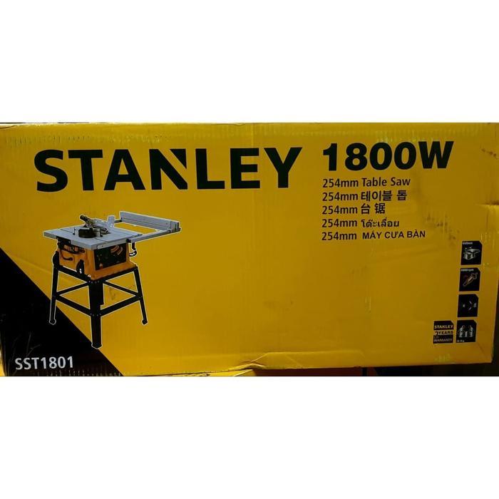 sintayanistore12 New Stanley 1810 Table Saw 10 Inch Stanley SST1801 Gergaji Kayu