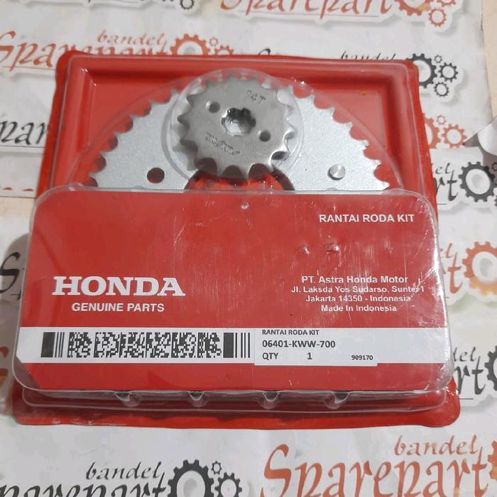 Gear set blade lama revo 110 gir set blade kualitas ahm Motor Sparepart Foto