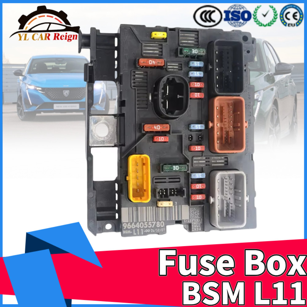 For Peugeot 207 307 Citroen C4 Genuine Original Fuse Box BSM L11 9661087080 9661708280 9664826080
