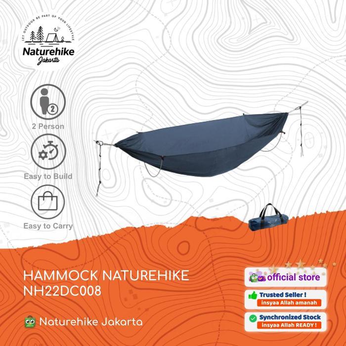 HAMMOCK / AYUNAN GANTUNG CAMPING OUTDOOR NATUREHIKE NH22DC008