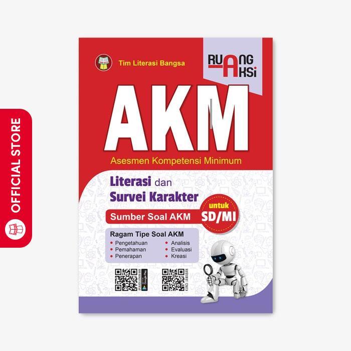 Yrama Widya - Buku AKM Literasi dan Survei Karakter untuk SD/MI