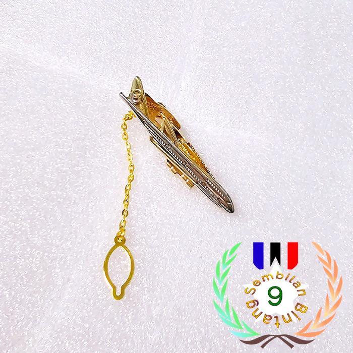 Jepit Dasi Motif Pesawat Jepitan Dasi Tie Clip