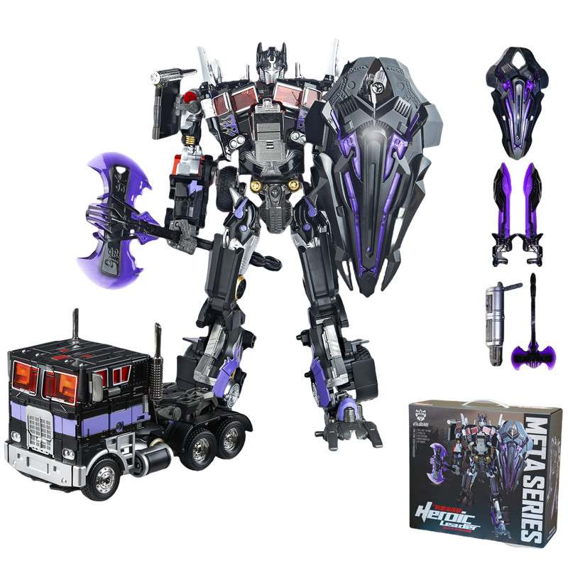 NEW Transformation M-01 Commander Dark Version Golden Optimus Prime Action Figure Model Alloy Robot
