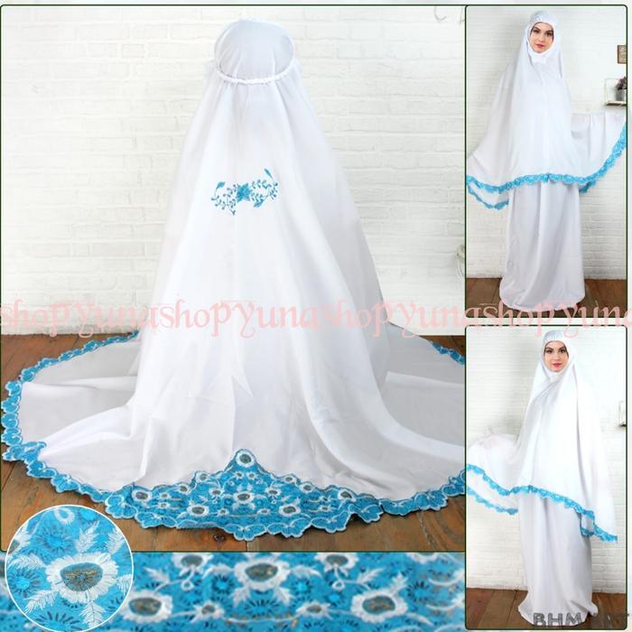 Mukena Dewasa Aulia Bordir Punggung Mukena Murah Bordir Mukena Punggung