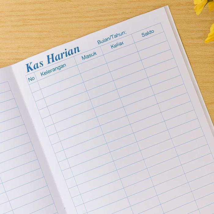 BUKU CATATAN KAS HARIAN A5 PENCATATAN KEUANGAN USAHA TOKO MURAH