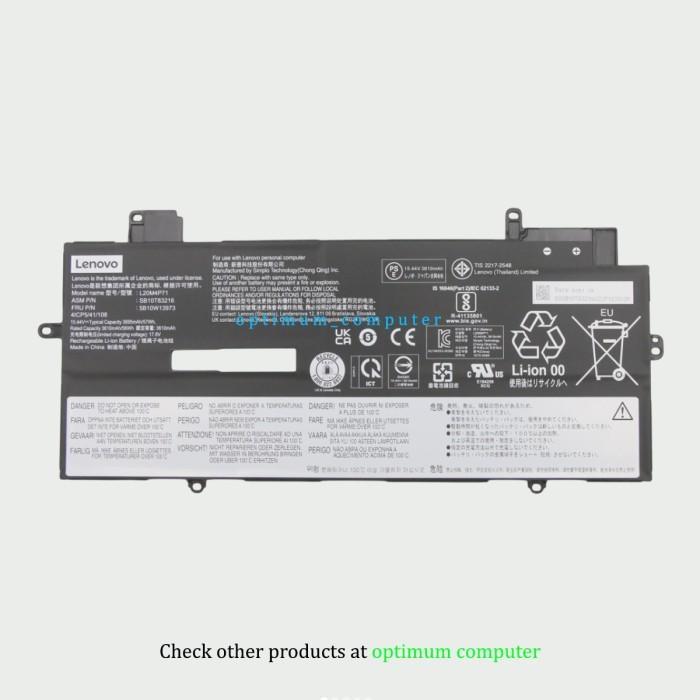 Original Baterai Lenovo ThinkPad X1 Carbon Gen 10 (X1 Carbon 2022) Series