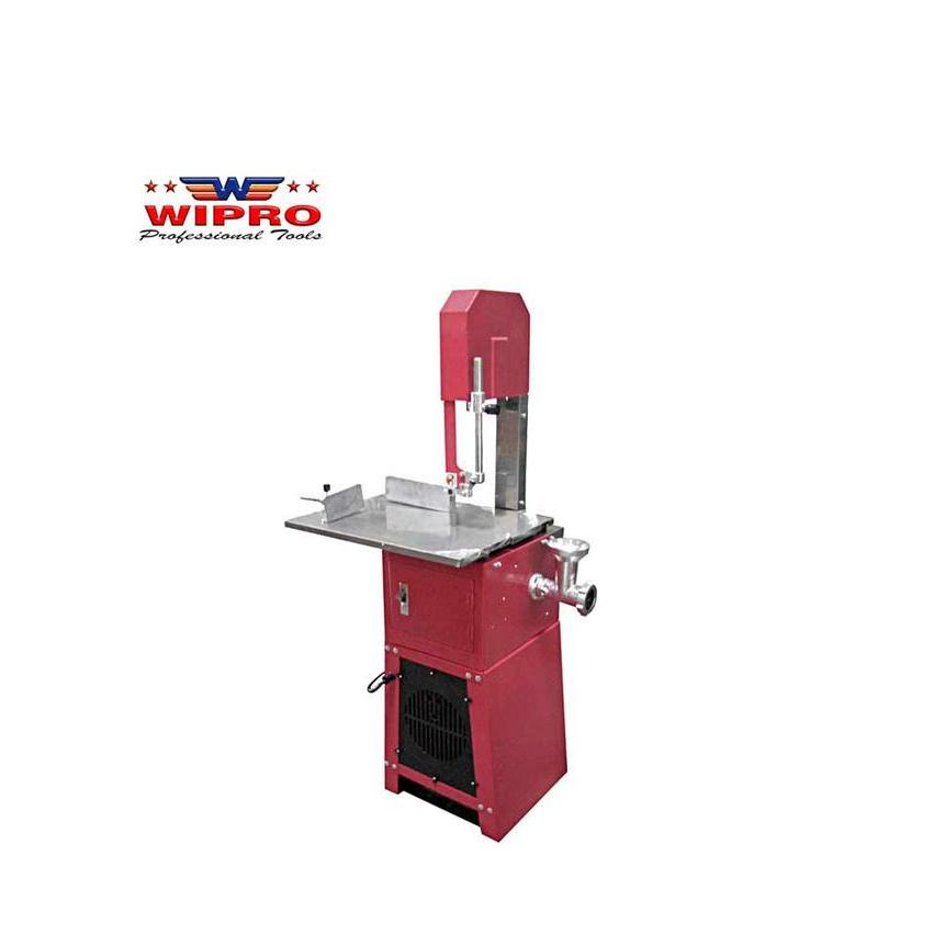 Mesin Table meet saw / bone saw + penggiling daging 10" Wipro