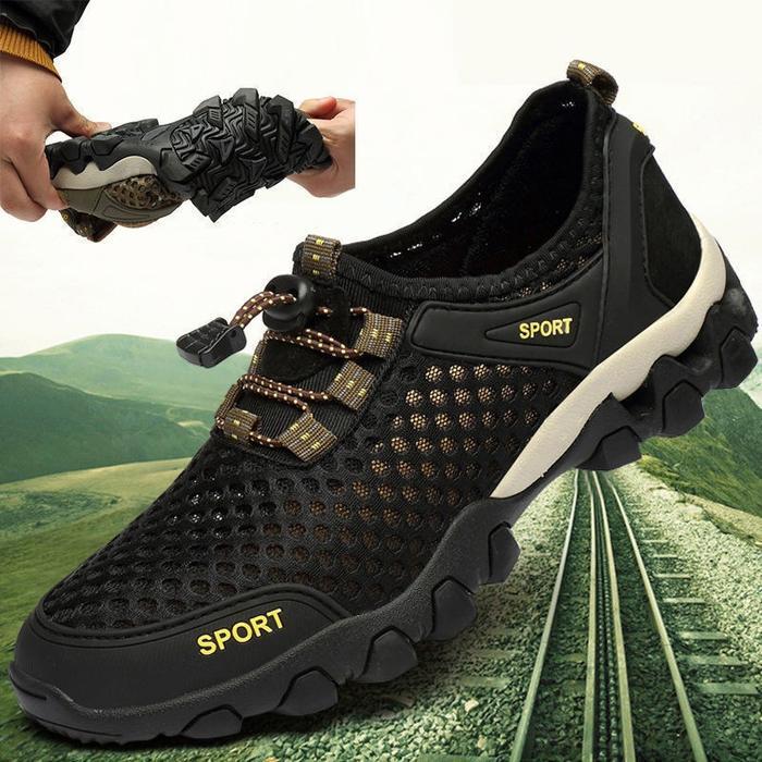Eiger - Sepatu Pria Casual Hiking Shoes Bahan Jaring