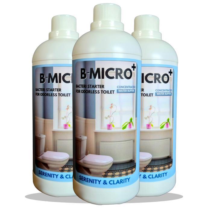 B-Micro+ Untuk Septic Tank, Pengurai Kotoran, Tinja, Dan Saluran Air