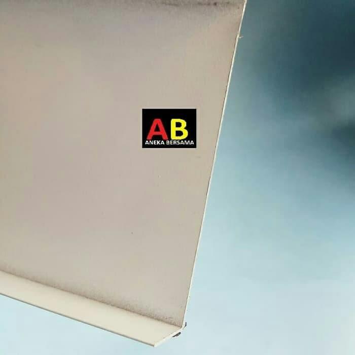 LIS U ALUMINIUM 2CM X 10CM X 2CM WHITE 149.5CM