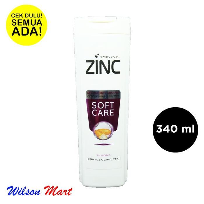 ZINC SHAMPOO SOFT CARE ALMOND 340 ML