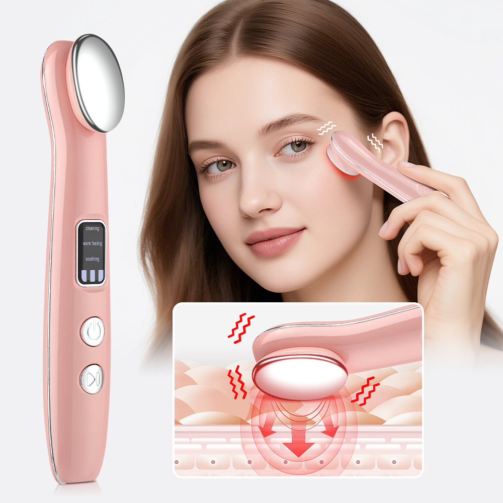 Portable Rechargeable Eye Massager Wand Hot Therapy Vibration Eye Massage Tool Eye Lifting Massager